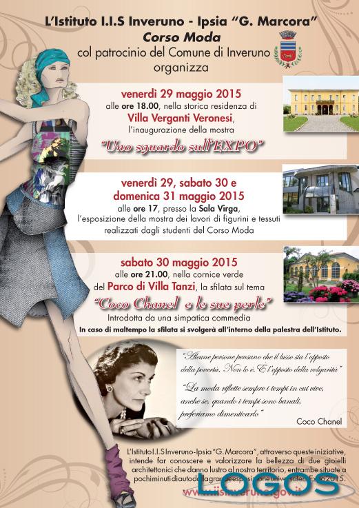 Inveruno - 'Tre giorni di moda Marcora', la locandina 2015