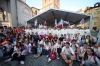 Torino - Giovani piemontesi attendono Papa Francesco