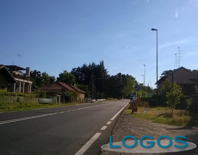 Turbigo - La Statale all'incrocio con via Lonate
