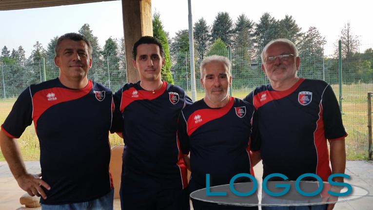 Turbigo - Il presidente Garavaglia con una parte dello staff dirigenziale e tecnico 