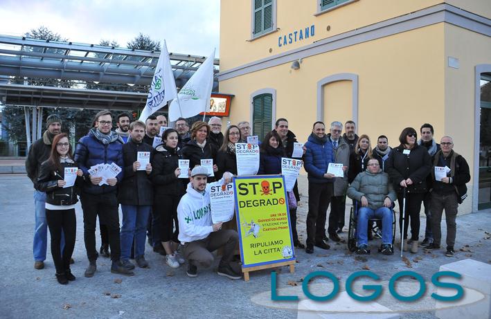 Castano Primo - La Lega Nord in campo contro il degrado