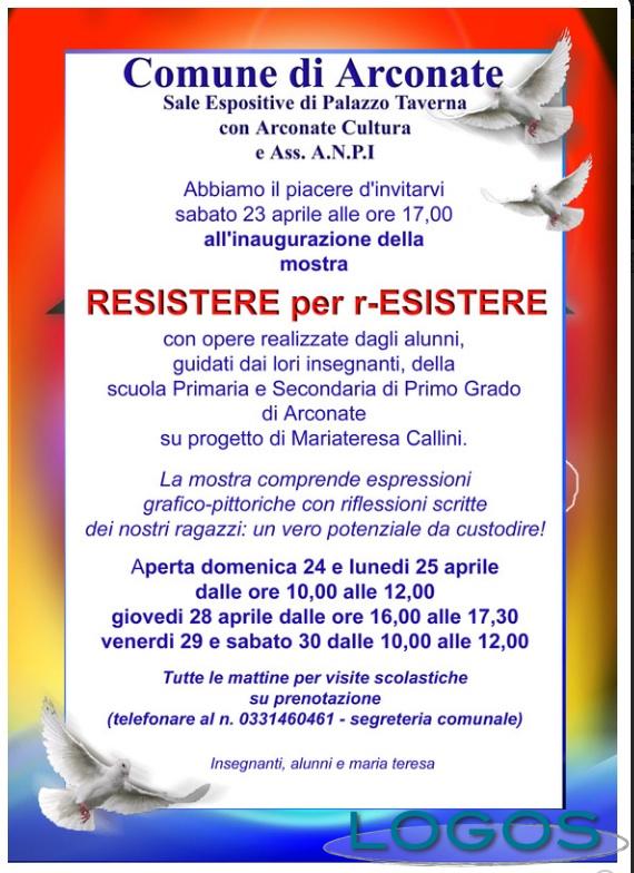 Arconate - Resistere per r-Esistere 2016, la locandina