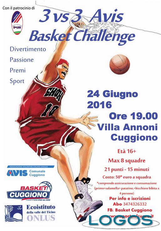 Cuggiono - 'Basketball challenge' 2016, la locandina