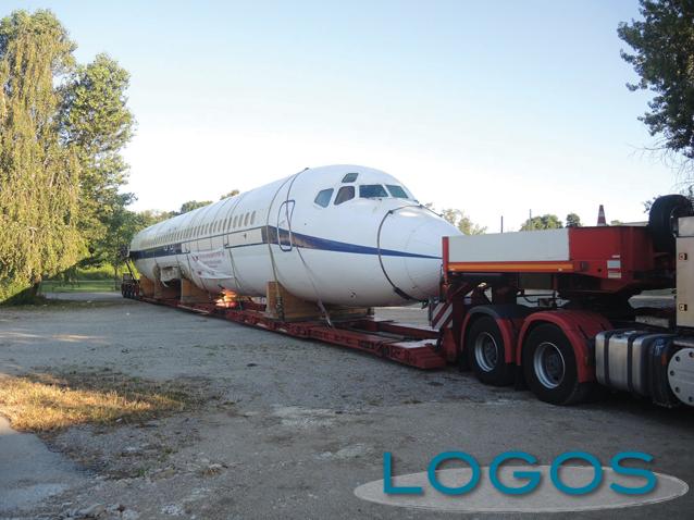 Malpensa - Il DC-9 del presidente Pertini