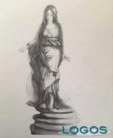 Turbigo - La statua della Madonna della Luna che sarà posizionata in piazza