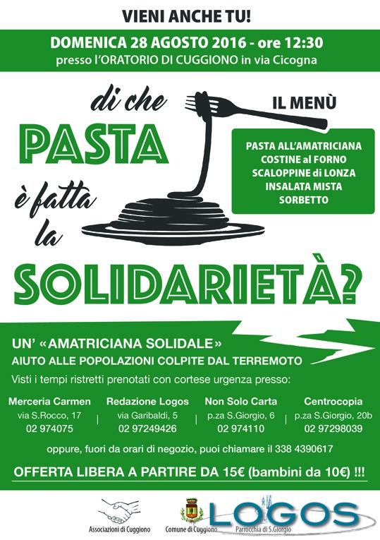 Cuggiono - Di che pasta è fatta la solidarietà? 