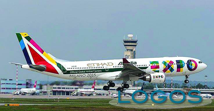 Malpensa - Aereo (Foto d'archivio)