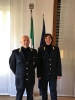 Arconate - La nuova vigilessa, Noemi De Luca, col comandante Antonello Grassi