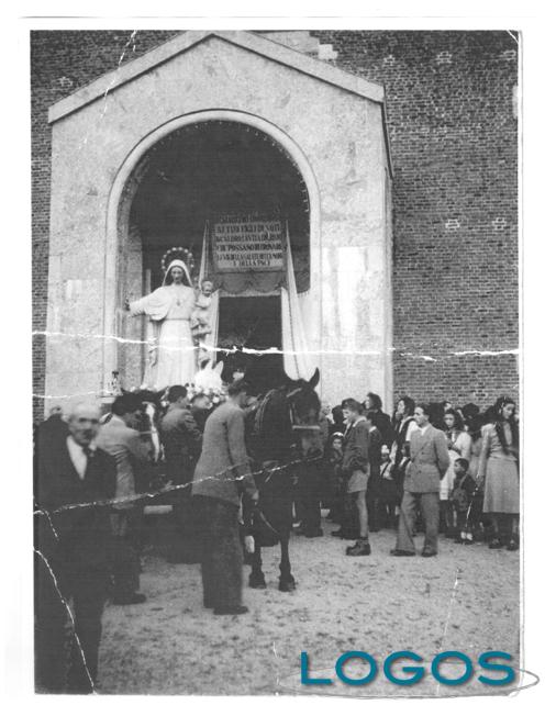 Turbigo - La Madonna di Fatima a Turbigo nel 1947