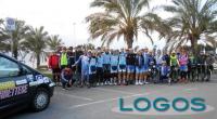 Sport - Il gruppo che ha preso parte alla Milano-Sanremo-Milano