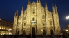 Papa a Milano - Il Duomo illuminato a festa 