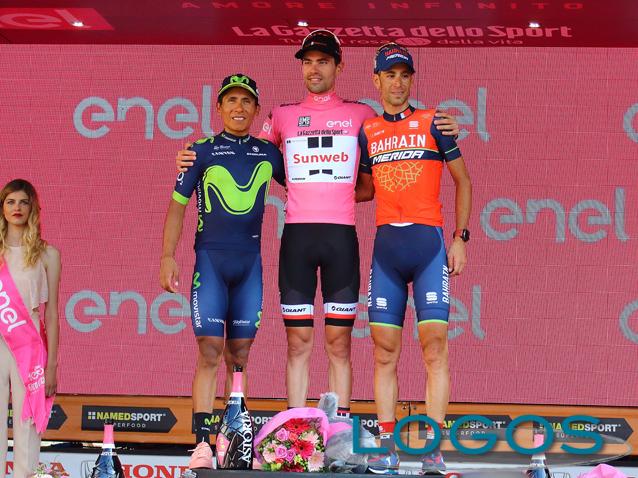 Sport - Il podio del Giro d'Italia 2017