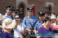 Milano - Carabinieri e polizia cinese insieme.3