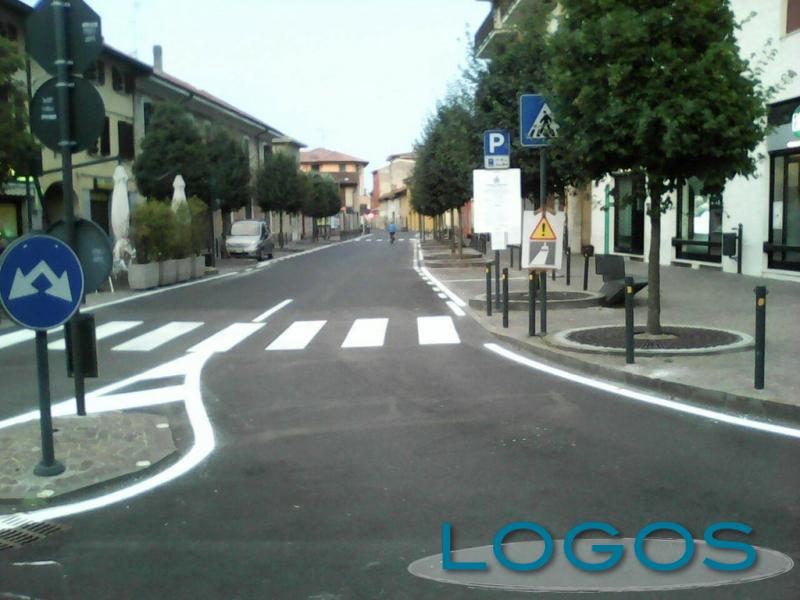 Magnago - Lavori in piazza d'Armi 