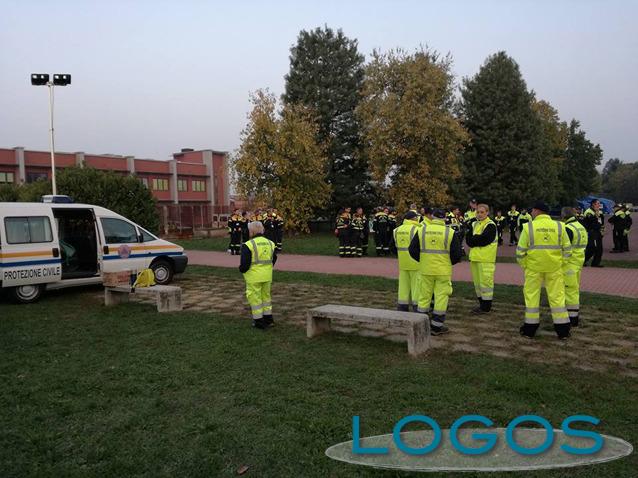 Castano Primo - La Protezione Civile al primo campo scuola