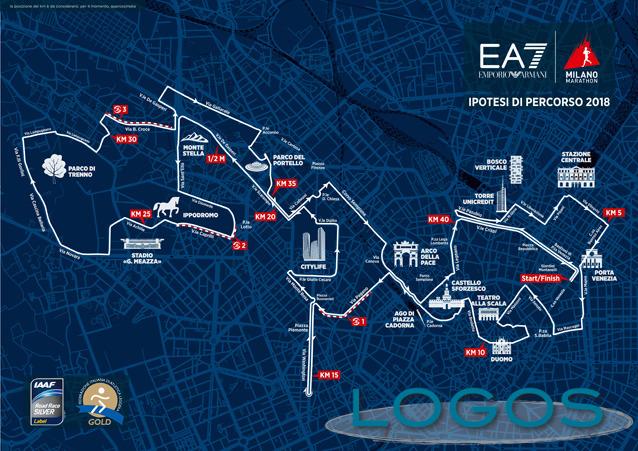 Sport - Il percorso della Milano Marathon 2018