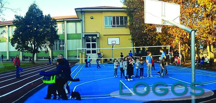 Buscate - Il nuovo cortile della scuola 