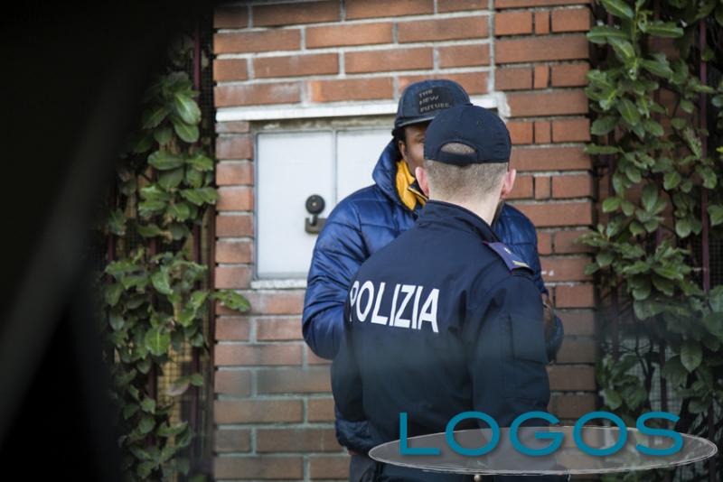 Busto Arsizio - Un controllo della Polizia (Foto d'archivio)