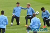 Sport - Un allenamento del Manchester City (Foto internet)