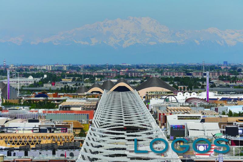 EXPO - Una veduta aerea del Decumano