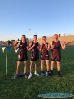 Cuggiono - Francesco Alemani alle gare di atletica in Idaho