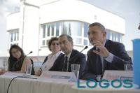 Milano - Un momento della conferenza stampa 