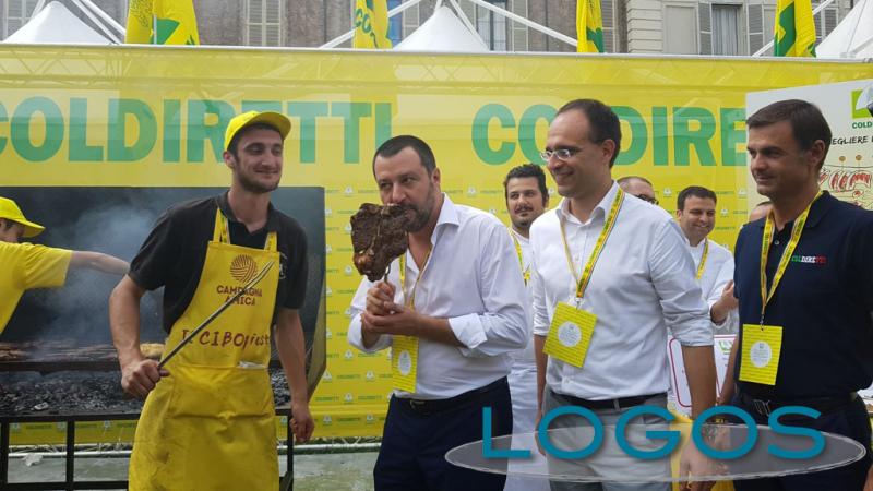 Inchieste - Il Vicepremier Matteo Salvini alla 'Giornata nazionale della carne' a Torino