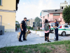 Castano Primo - Controlli della Polizia locale in stazione 