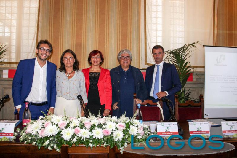 Milano - Un momento della presentazione di 'MilanoPiùVerde'