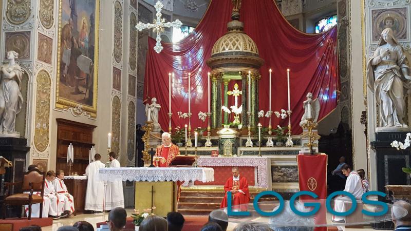 Cuggiono - Don Franco durante la celebrazione della Santa Messa 