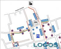 Castano Primo - Nuova viabilità attorno alle scuole 