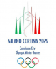 Milano - Il logo della candidatura alle Olimpiadi 2026