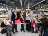 Robecchetto - Taglio del nastro per lo 'spazio ragazzi' (Foto Facebook Civitas)