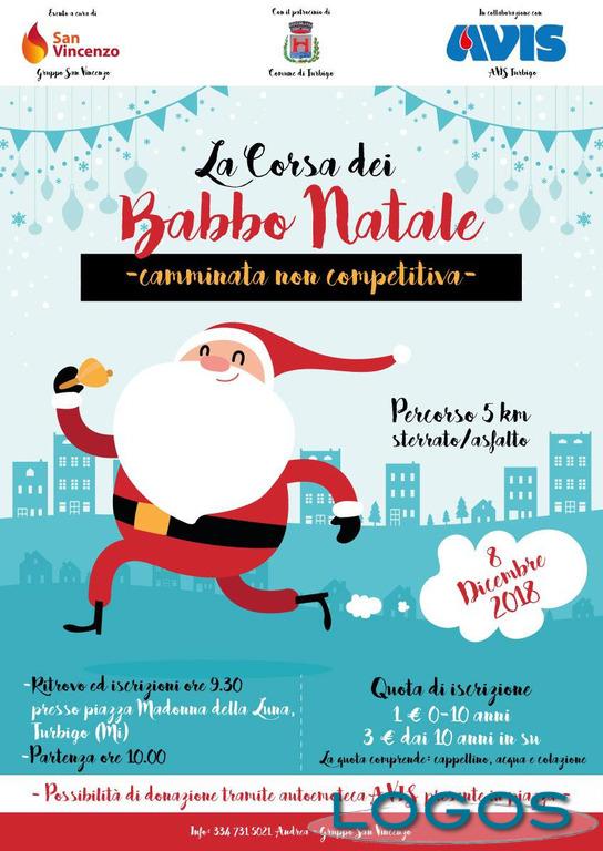 Turbigo - La 'Corsa dei Babbi Natale' 