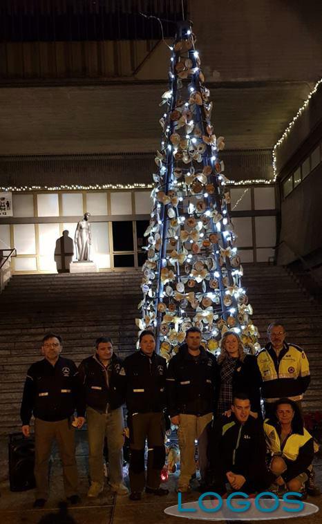 Turbigo - L'albero di Natale in piazza Bonomi 