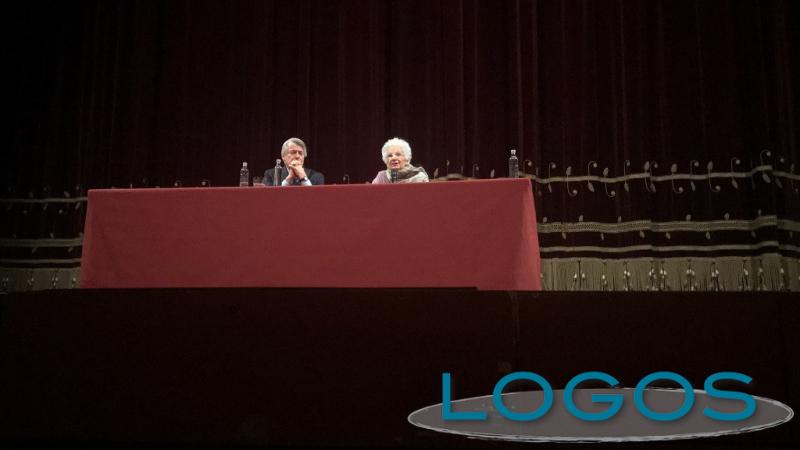 Milano - La senatrice Liliana Segre durante la sua testimonianza 