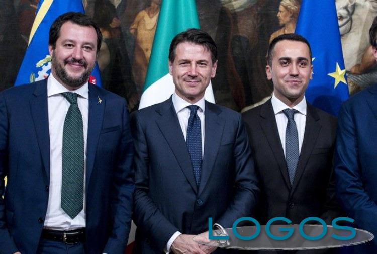 Politica - Salvini, Conte e Di Maio (Foto internet)