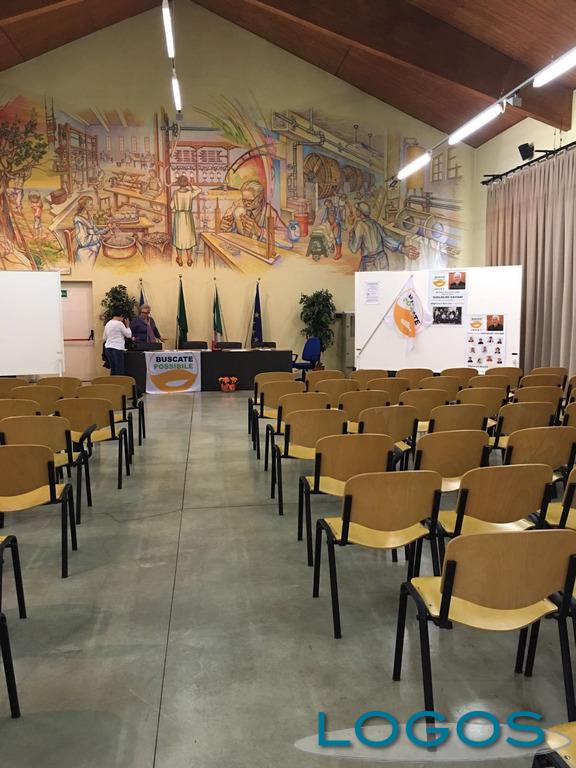 Buscate - La sala civica (Foto internet d'archivio)