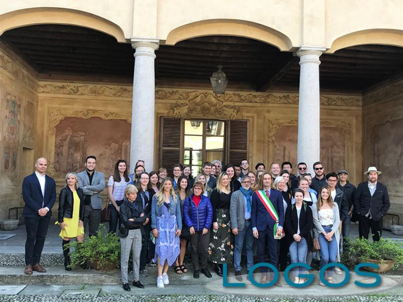 Turbigo - Gli studenti della Kansas State University in paese Turbigo - Gli studenti della Kansas State University in paese