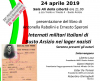 Busto Arsizio - Incontro sui militari intaliani internati 2019