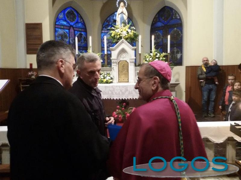 Pontenuovo - L'Arcivescovo Delpini nella chiesa di Santa Gianna