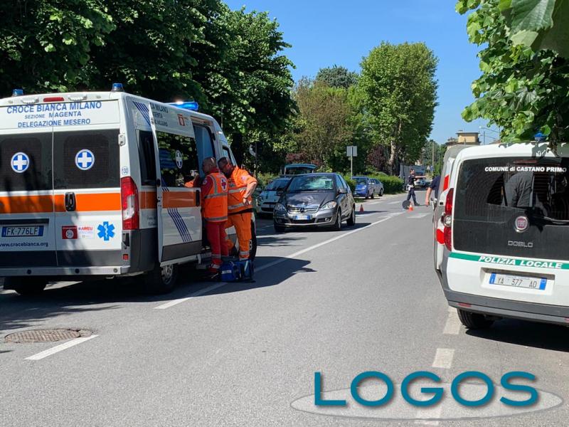 Castano Primo - I soccorritori sul posto 