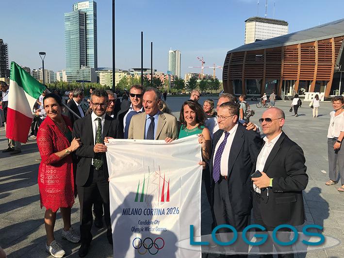 Sport / Milano - Una delegazione di Regione Lombardia 