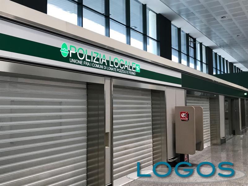 Malpensa - Polizia locale in aeroporto 