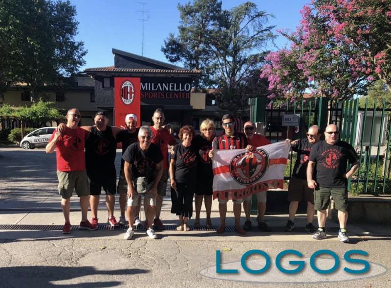 Cuggiono - Tifosi del Milan Club Cuggiono a Milanello, agosto 2019