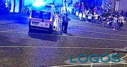 Castano - L'intervento durante la 'Castano in Rosa' Castano - L'intervento durante la 'Castano in Rosa'