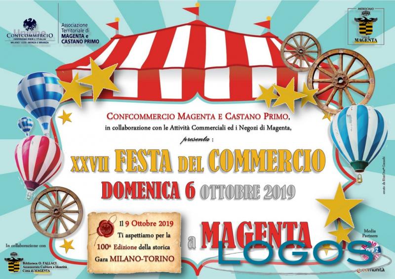 Magenta - Festa del Commercio, la locandina 2019