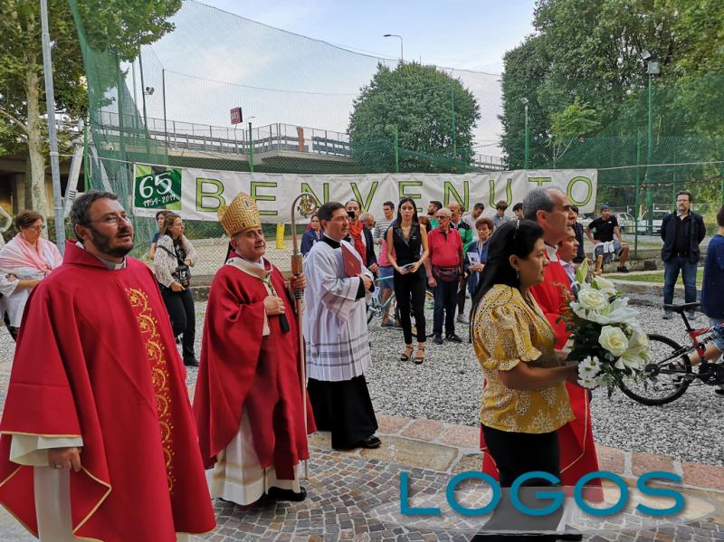 Milano - L'Arcivescovo Mario Delpini accolto in una parrocchia