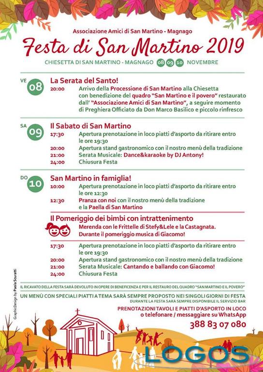 Magnago - Festa di San Martino: la locandina 