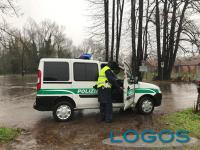 Turbigo - Monitoraggio della Polizia locale al Ticino.2